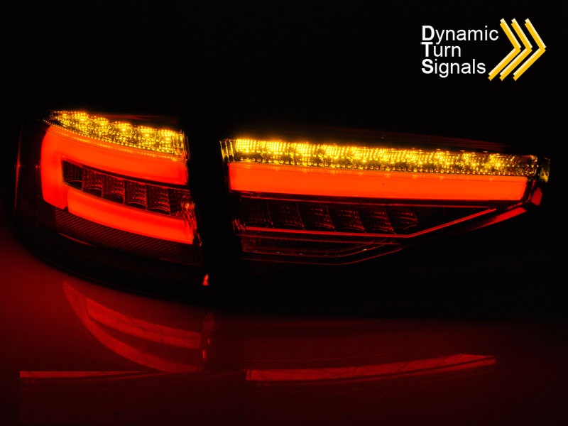 Achterlichten Audi A4 B8 Limousine 12-15 Led Dynamic Rood