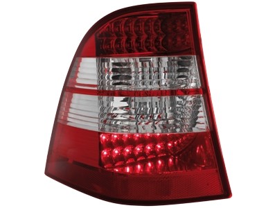 Achterlichten Mercedes M-Class 02-05 LED chroom