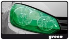 Koplamp en achterlicht Folie Groen