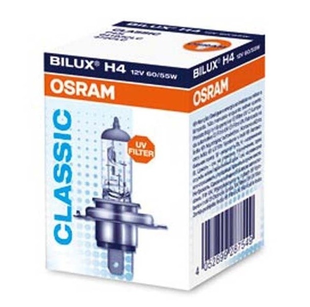 Osram Classic H4 BiLux Lamp 60/55W 12v 64193CLC