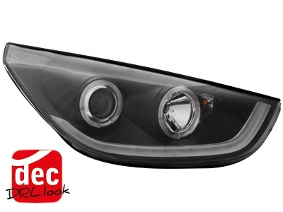 Koplampen Hyundai Tucson IX35 09-13 dagrijverlichting