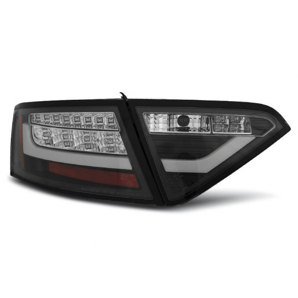 Achterlichten Audi A5 8T Coupe 07-11 LED Zwart