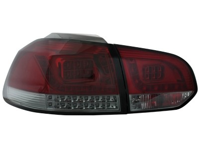 Achterlichten VW Golf VI LED Rood/Smoke