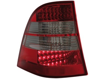 Achterlichten Mercedes M-Class 02-05 LED smoke