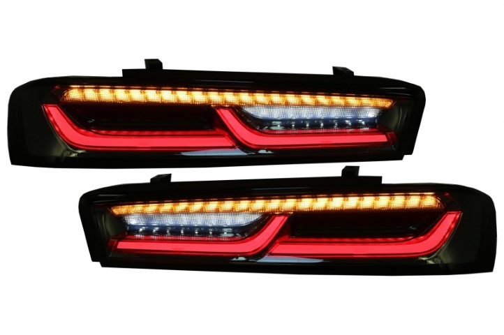 Achterlichten Chevrolet Camaro SS (2015-2017) LED Dynamic Turning Lights Smoke