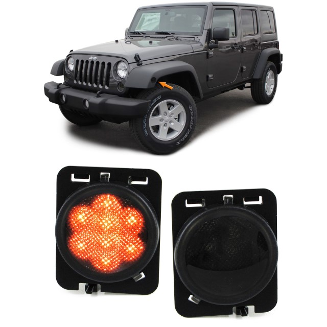 Zijknipperlichten JEEP Wrangler JK TJ LJ (2007-2017) FULL LED