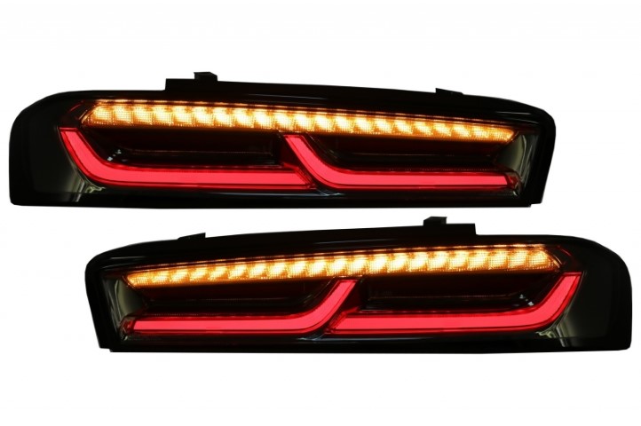 Achterlichten Chevrolet Camaro SS (2015-2017) LED Dynamic Turning Lights Smoke