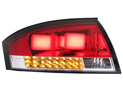 Achterlichten Audi TT 99-08 LED rood/wit