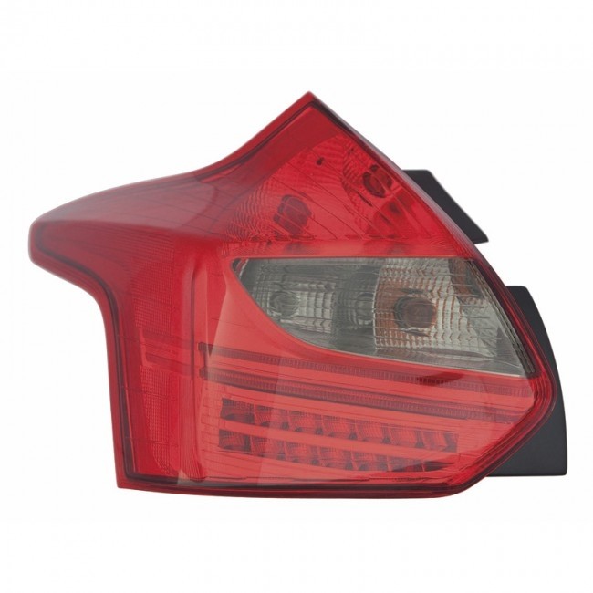 Achterlichten LED Ford Focus III 5-deurs 11-14 Rood/Smoke