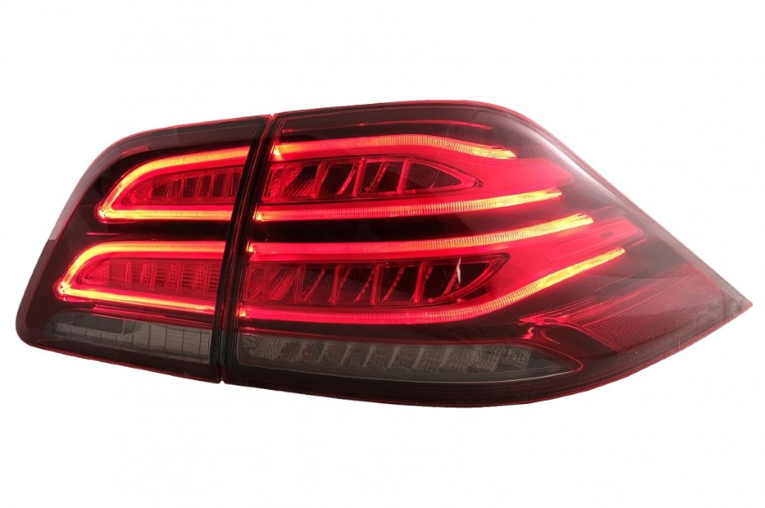 Achterlichten Mercedes M-Class W166 (2012-2015) Rood/Wit Tube