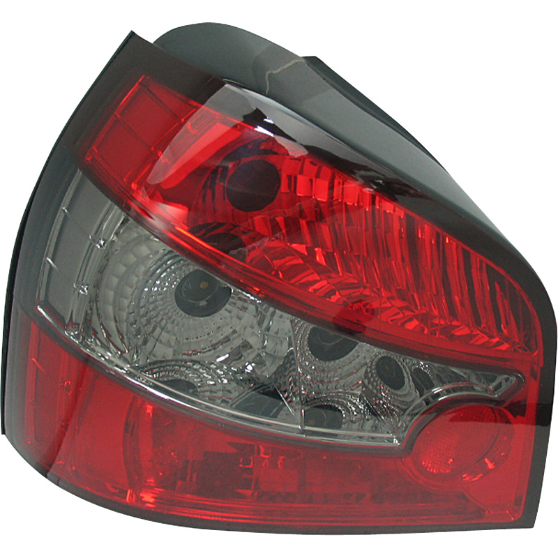 Set Achterlichten  Audi A3 8L 1996-2003 - Rood/Rookgrijs