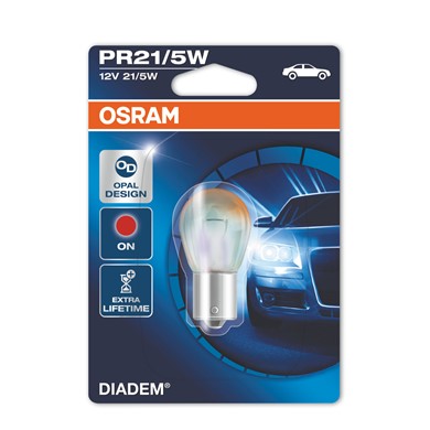 Osram DIADEM PR21/5W 12V 21/5W 7538LDR-01B Rood