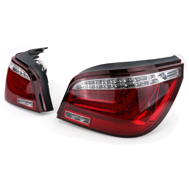 Achterlichten LED BMW E60 LCI 07-10 Tube rood