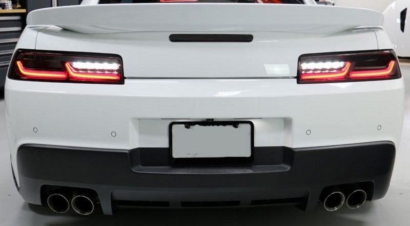 Achterlichten Chevrolet Camaro SS (2015-2017) LED Dynamic Turning Lights Smoke