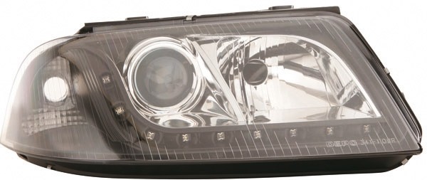 Koplampen VW Passat 3BG 00-05 DRL Zwart