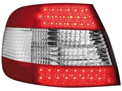 Achterlichten Audi A4 Limousine 95-01 LED rood/wit