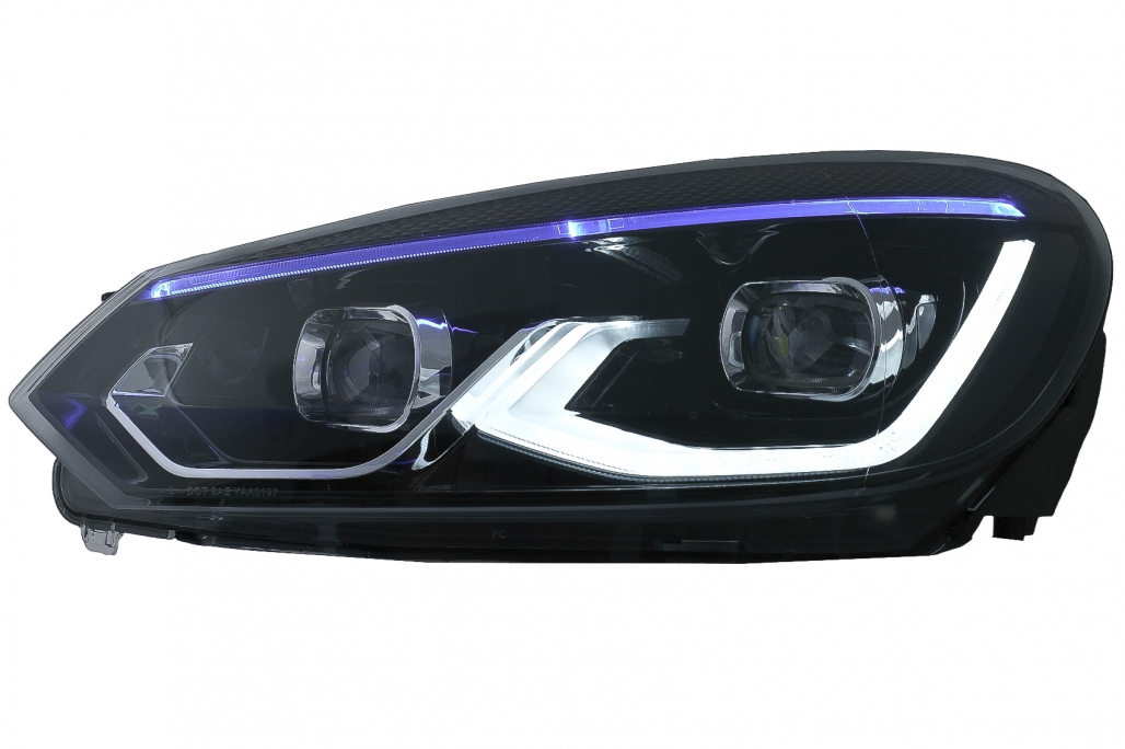 Koplampen VW Golf 6 VI (2008-2013) Golf 8 Design Full LED