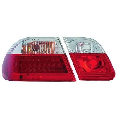 Achterlichten LED Mercedes E-Class W210 rood/wit