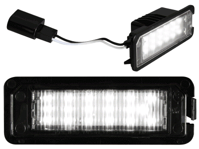 LED Kentekenplaat verlichting VW Golf IV, Golf V, Lupo 99-06, Ne