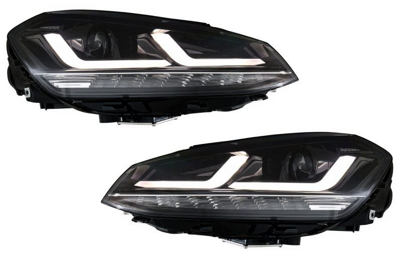 Koplampen VW Golf VII OSRAM FULL LED Black (for Xenon and Halo DRL)