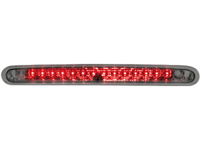 3e remlicht Peugeot 206 LED met 14 leds zwart-chroom