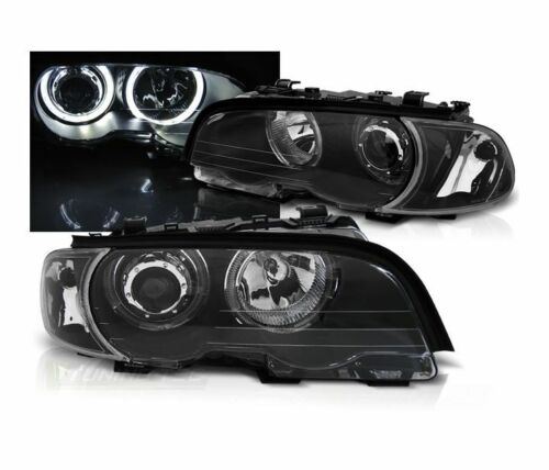 Koplampen BMW E46 99-03 Coupe/Cabrio LED Angel eyes