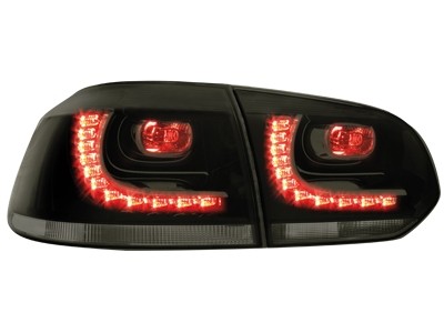 Achterlichten led VW Golf VI 10/08- R-look Smoke