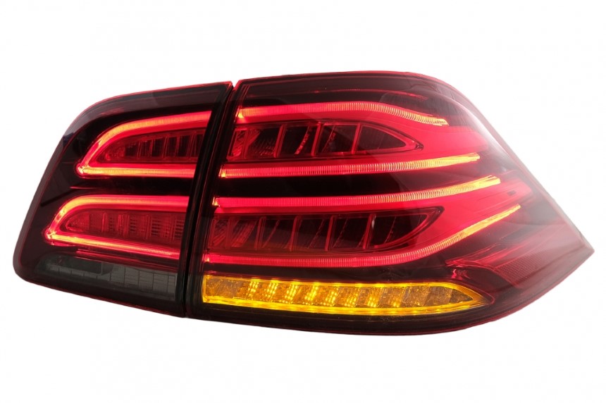 Achterlichten Mercedes M-Class W166 (2012-2015) Rood/Wit Tube