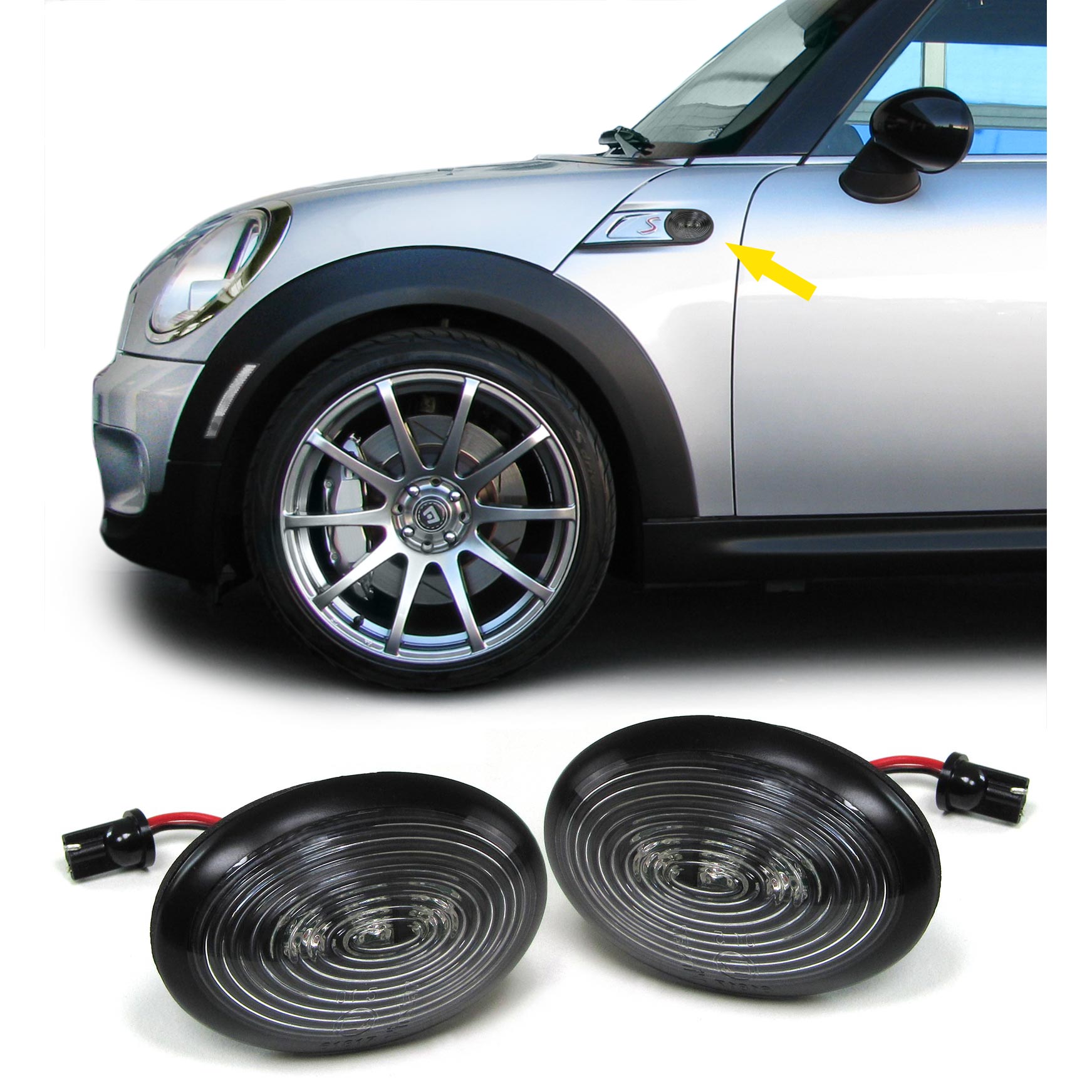 Zijknipperlichten New Mini R55 R55N R56 R56N R57 R57N R58 R59 LED