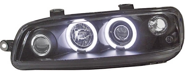 Koplampen Fiat Punto 99-03 Angel Eyes CCFL