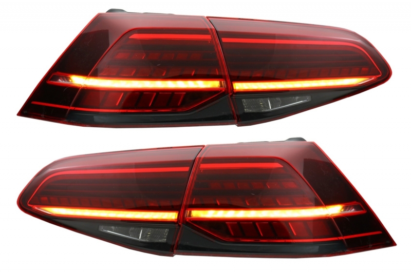 Achterlichten VW Golf VII Dynamic Facelift LED Cherry (Golf 7 & 7.5)