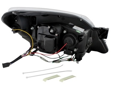 Koplampen Opel Astra H 04-09 D-Lite zwart