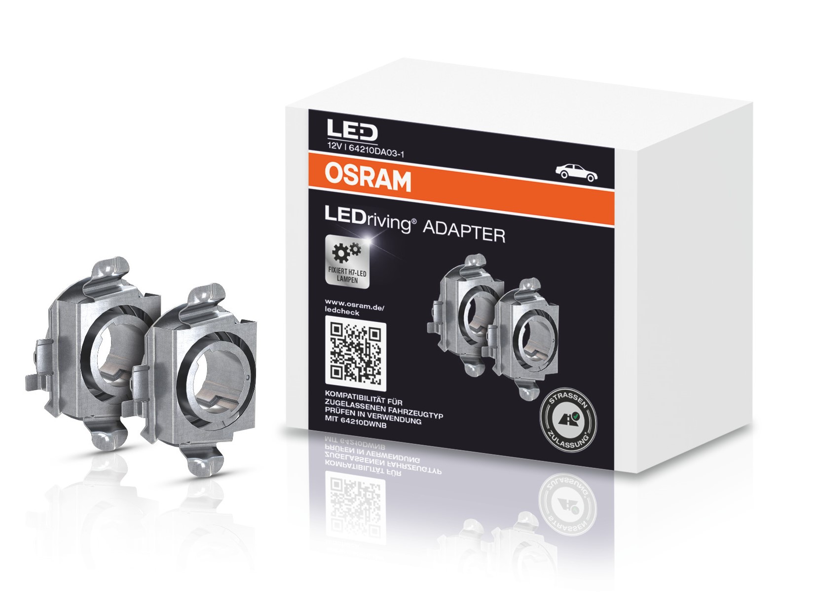 Osram LEDriving® H7 Adapter DA03 voor Nighrt Breaker LED H7