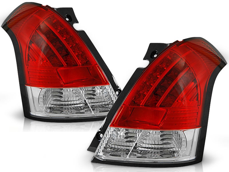 Achterlichten Suzuki Swift 05-10 LED Rood