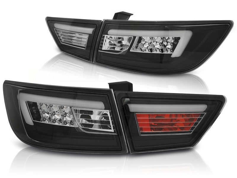 Achterlichten LED Renault Clio IV Zwart 2013-2016