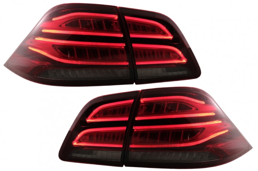 Achterlichten Mercedes M-Class W166 (2012-2015) Rood/Wit Tube