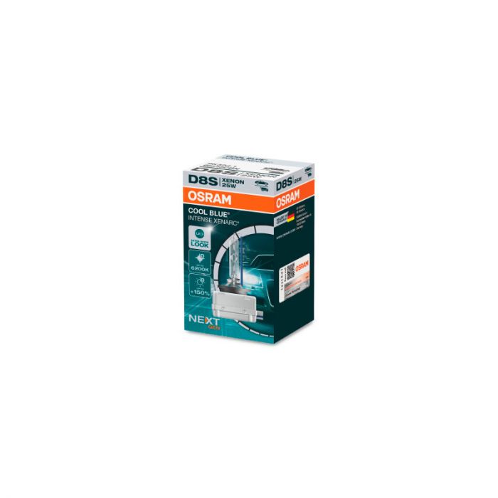 Osram Xenarc Cool Blue Intense NextGen Xenon lamp - D8S - 40V/25W - per stuk (max. 6200K)