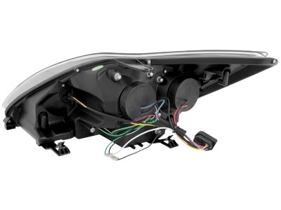 Koplampen ford focus 08-11 Devil Eyes DRL-look zwart