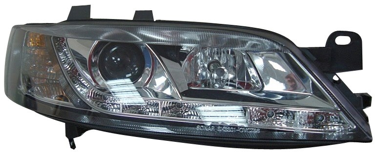 Koplampen Opel Vectra B 99-02 chroom