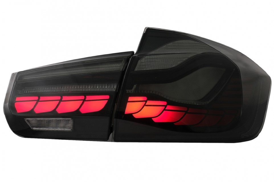 Achterlichten BMW F30 F35 F80 2011-2019 LCI Design OLED Smoke