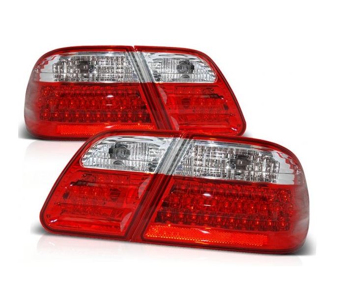 Achterlichten LED Mercedes E-Class W210 rood