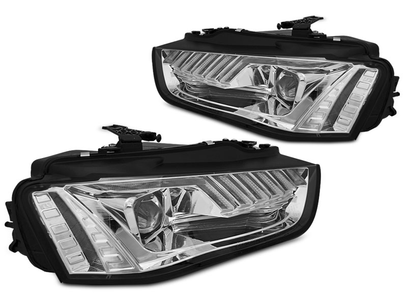 Koplampen Audi A4 B8 12-15 LED Dynamisch 12-15 Chroom