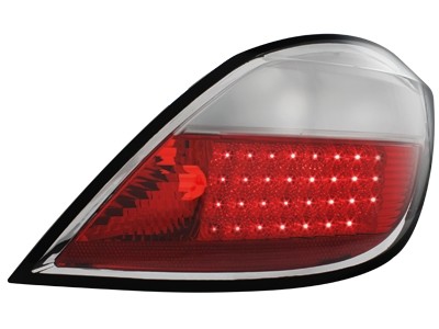 Achterlichten Opel Astra H LED rood/wit 5 Deurs