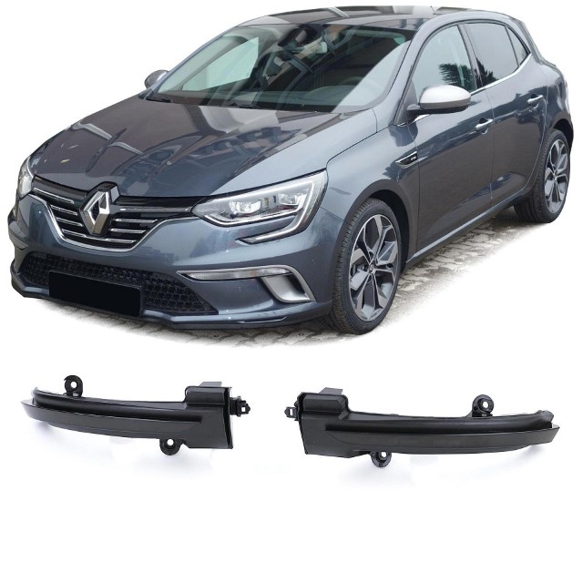 Spiegelknipperlichten Renault Megane IV 15-19 LED Dynamisch