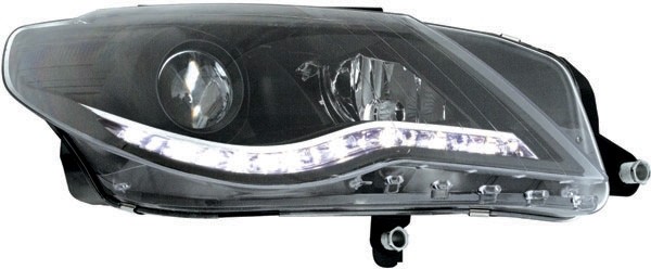 Koplamp VW Passat CC 08-12 DRL ZWART