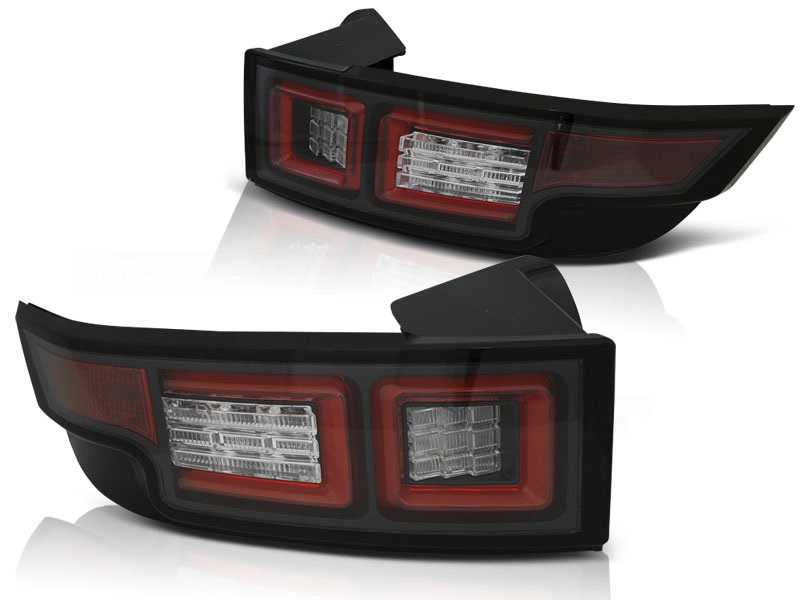 Achterlichten LED Range Rover Evoque 11-18 zwart