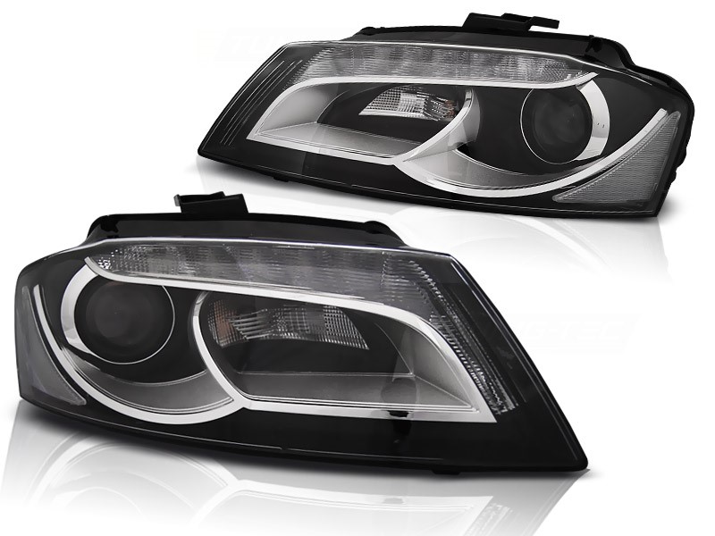 Koplampen Audi A3 8P Xenon-look LED DRL 2008-2012