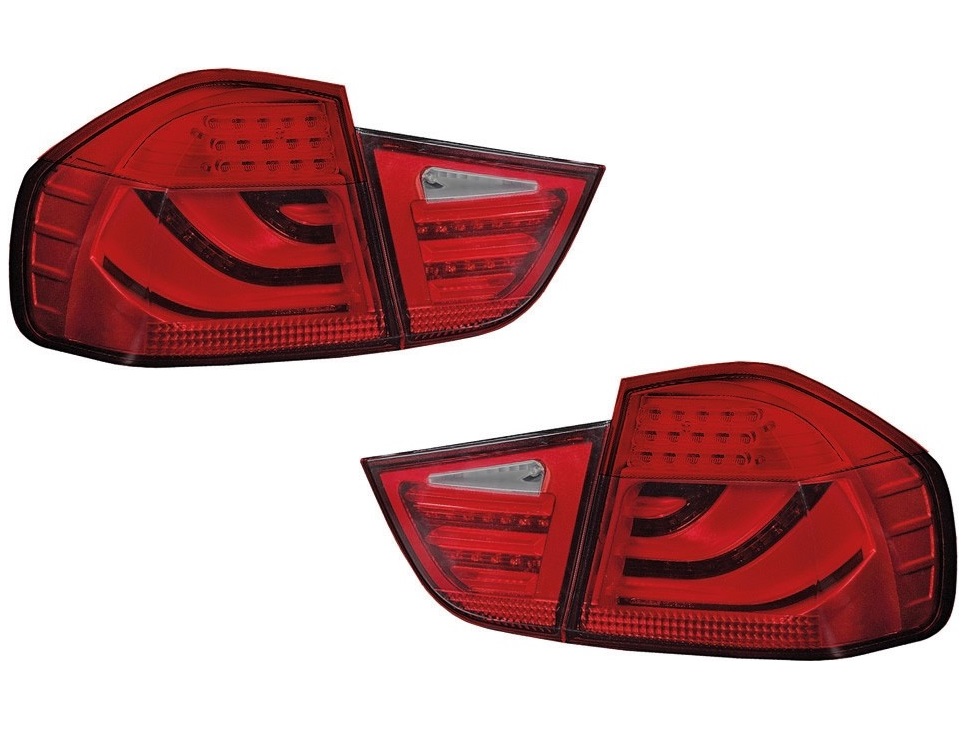 Achterlichten BMW E90 09-11 Tube LED Rood