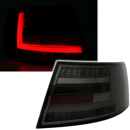 Achterlichten Audi A6 4F Sedan Tube LED Smoke