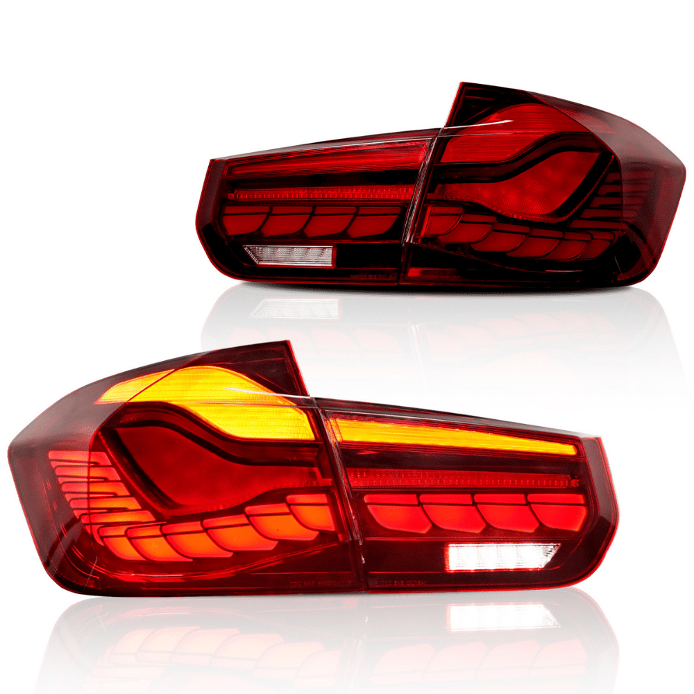 Achterlichten BMW F30 F35 F80 2011-2019 LCI Design OLED rood